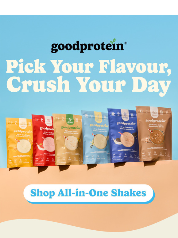 Get through the day with your favourite flavours!