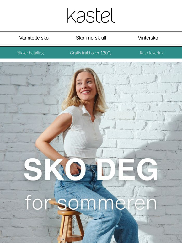 Sko deg for sommeren ☀️👟 Her er sesongens nyheter!