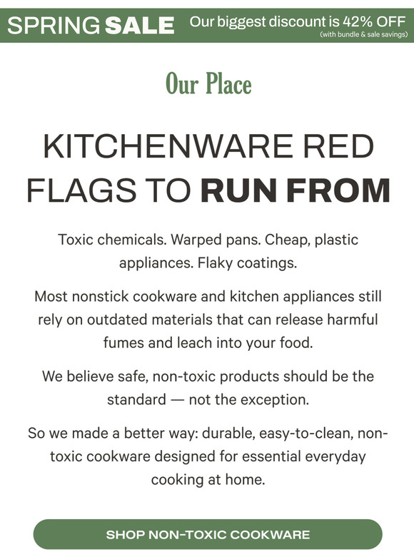 Cooking Red Flags 🚩