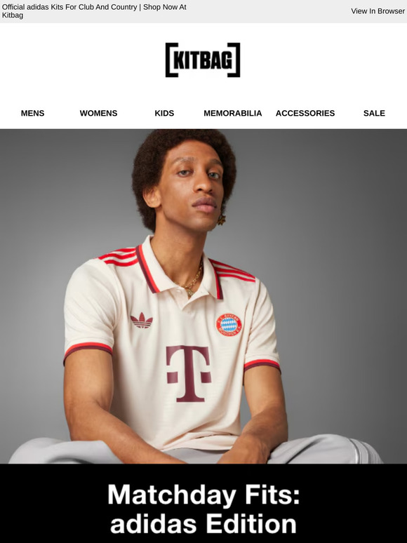 Show Your Colours with Classic adidas Kits!