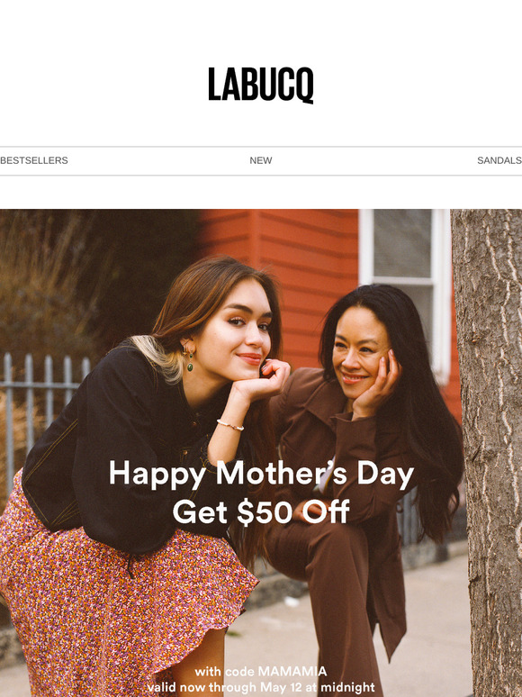 BECAUSE MOMS RULE | Get $50 Off