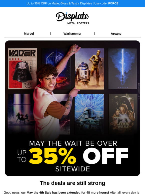 ⏳ Last chance to save: up to 35% OFF!