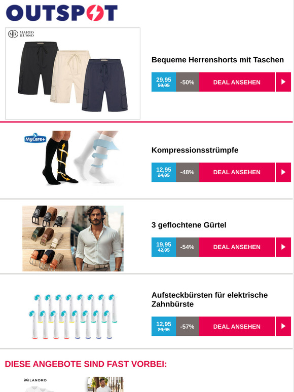 Bequeme Herrenshorts mit Taschen
