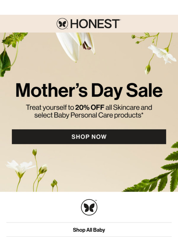 Our Mother's Day sale is here!