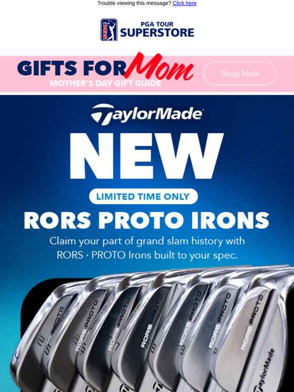 🚨 Introducing The Historic RORS·PROTO Irons from TaylorMade