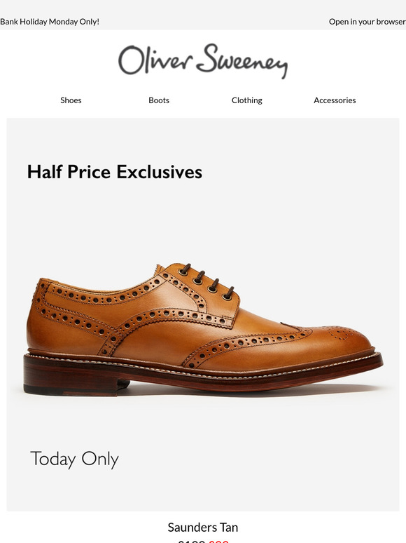 £99 Exclusives | Half Price Today Only