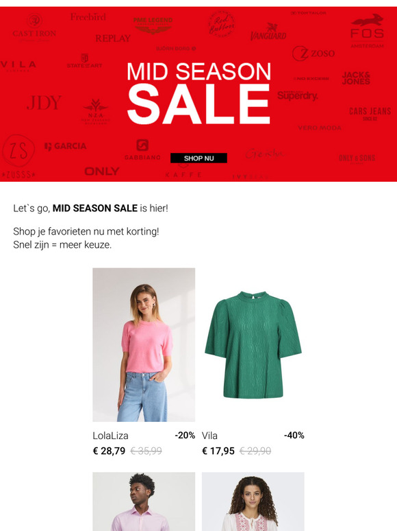MID SEASON SALE
