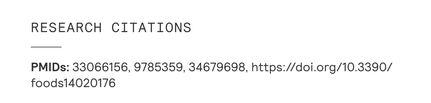 RESEARCH CITATIONS