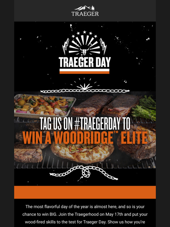Win BIG on Traeger Day