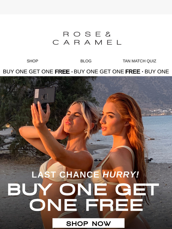 BOGOF is almost gone 👀