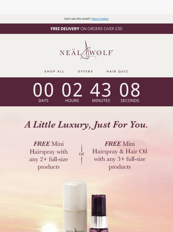 Last chance to claim your FREE product 😱