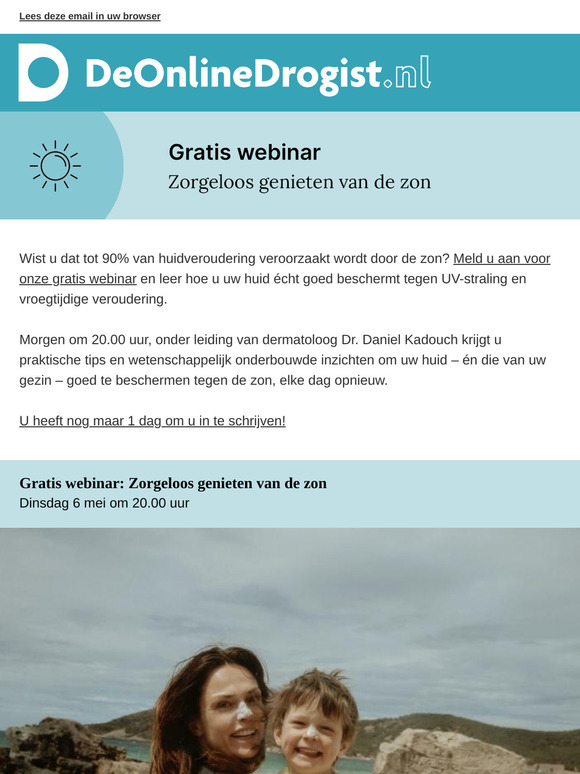 Zo beschermt u uw huid tegen de zon!
