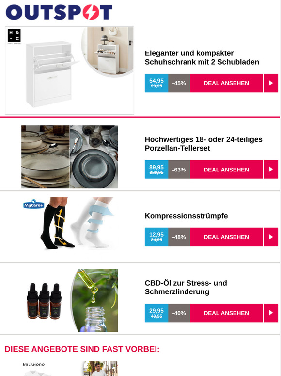 Kompakter Schuhschrank mit 2 Schubladen