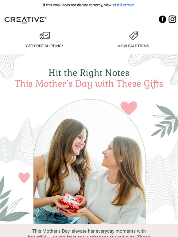 This Mother’s Day, Make Every Moment Sound Better!