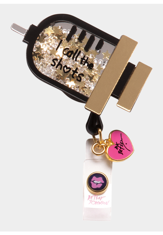 Betsey Johnson Badge Reels