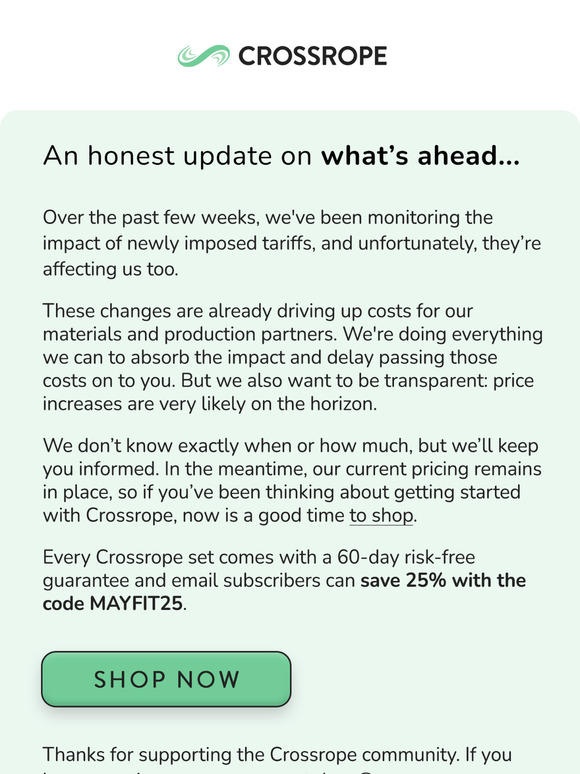 Prices may be going up soon. Here’s why: