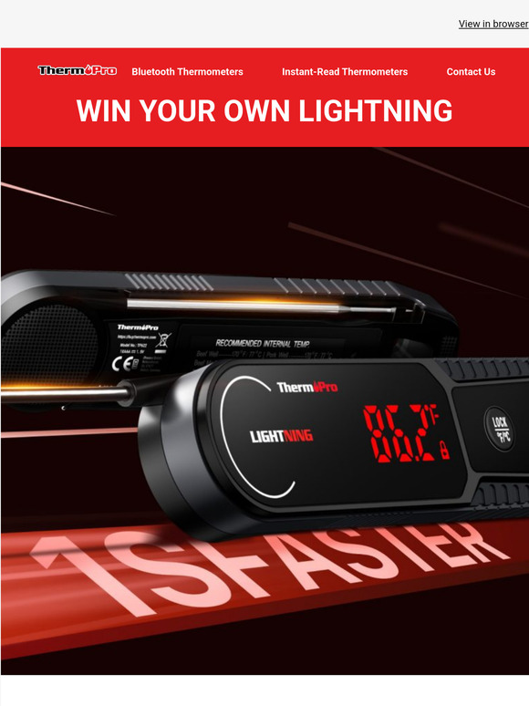 Join the Fun🎁Lightning Thermometer Contest