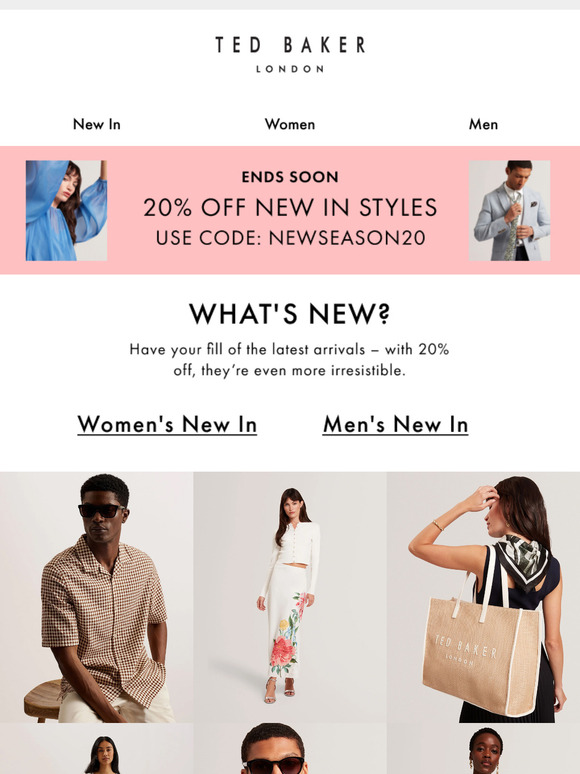 Latest Arrivals With 20% Off