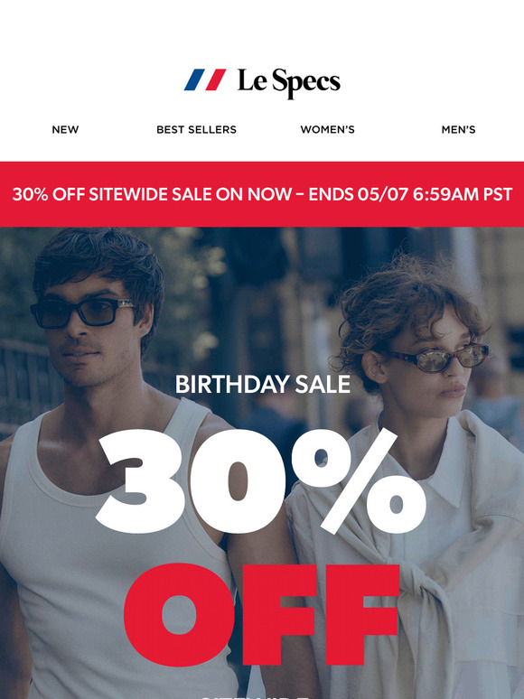 FINAL HOURS /// 30% Off Sitewide