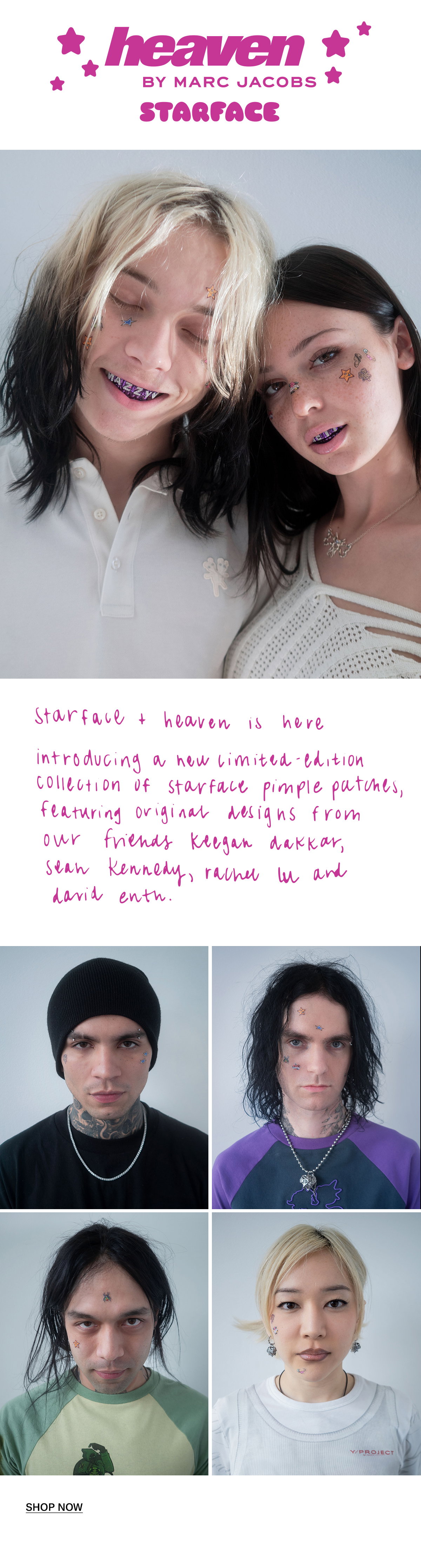 Marc Jacobs: heaven x starface | Milled