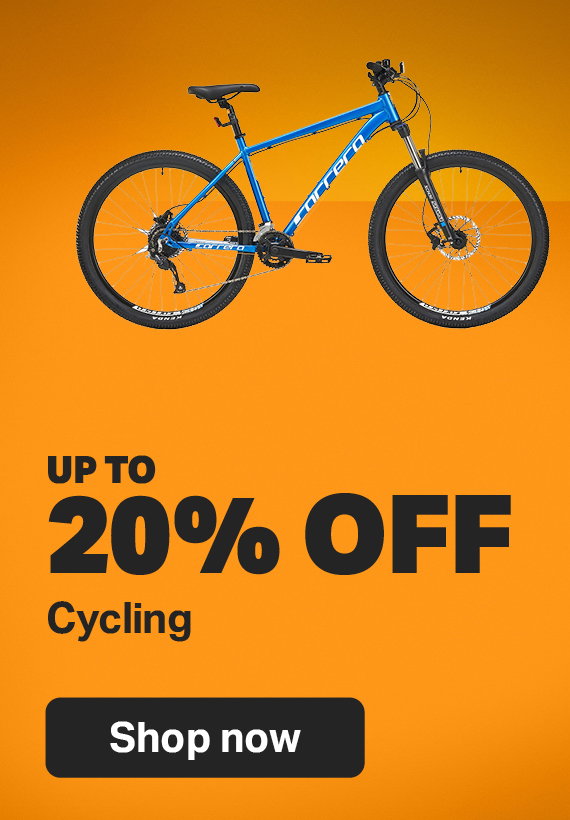 UP TO 20% OFF CYCLING