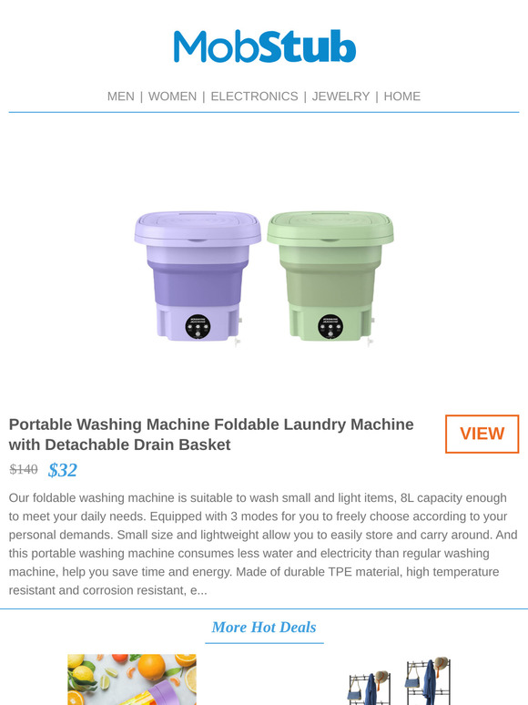 Selling Fast | Portable Washing Machine - $32