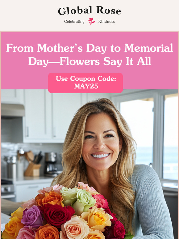 So Many Reasons to Send Flowers This May 🌸