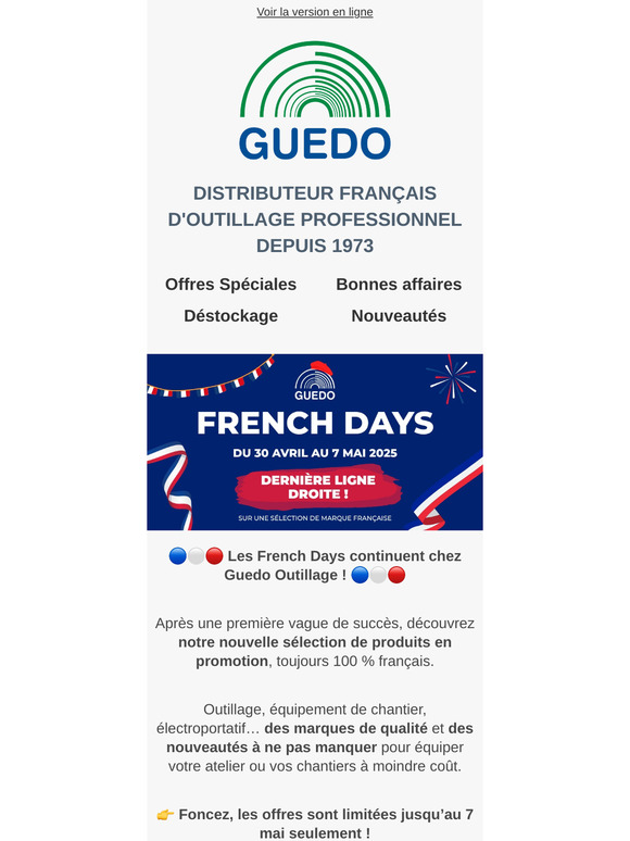 🔥 French Days : nouvelle sélection, nouvelles promos !