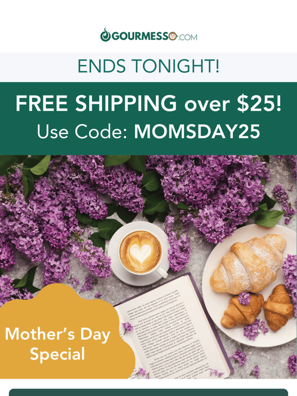 FREE Shipping ☕🌷 Mother's Day Special!