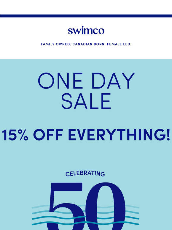 15% Off Everything!