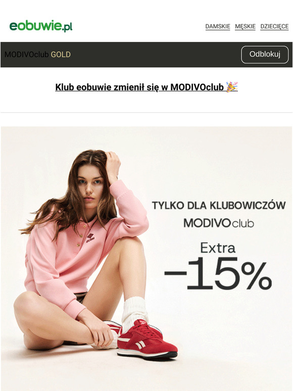 Dołącz do MODIVOclub i zyskaj rabat!