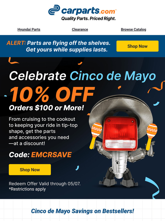 🎉 Your Cinco de Mayo Discount Is Here