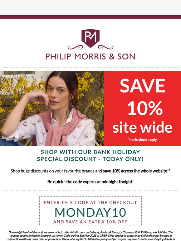 10% OFF Today only! 🎉