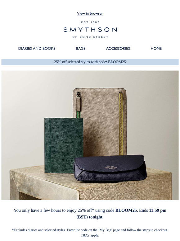 Hurry, 25% off ends tonight