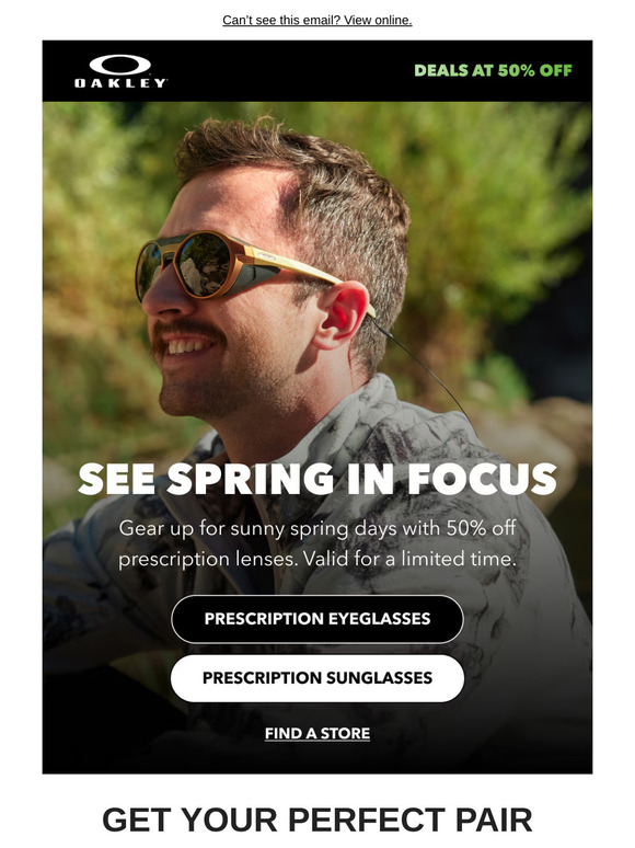 Get 50% Off Lenses For A Limited Time