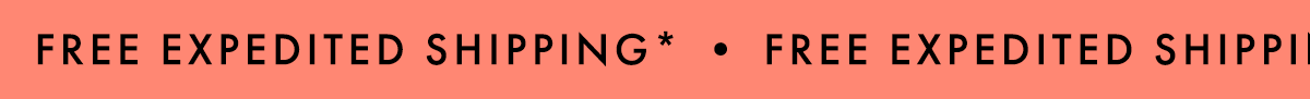Free Expedited Shipping