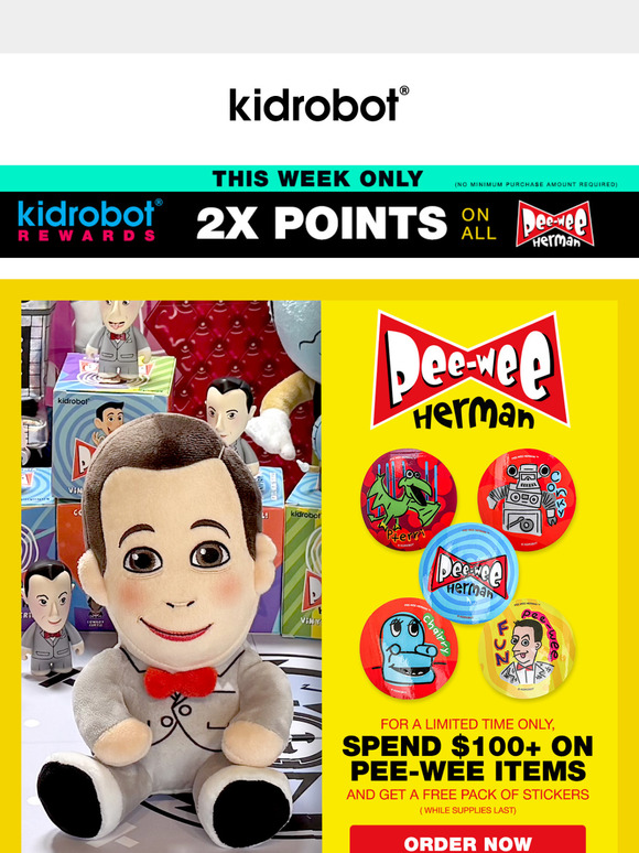 NEW Pee-wee's Playhouse gift with purchase! 🎁