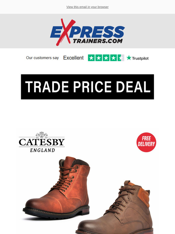 Trade Price Deal | ONLY £19.99 Catesby England Casual Dress Boots