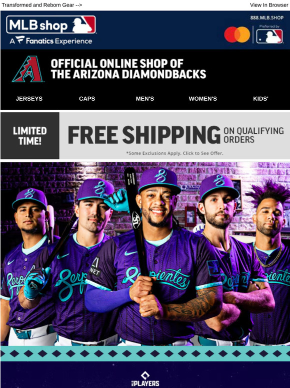 Unmistakably Arizona... The New Diamondbacks City Connect Collection!