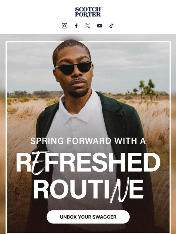 Spring Refresh: Your Grooming Essentials Inside