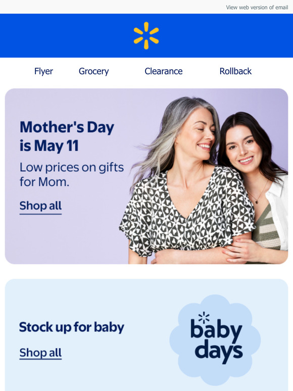 Spoil Mom with gifts at low prices 🌹