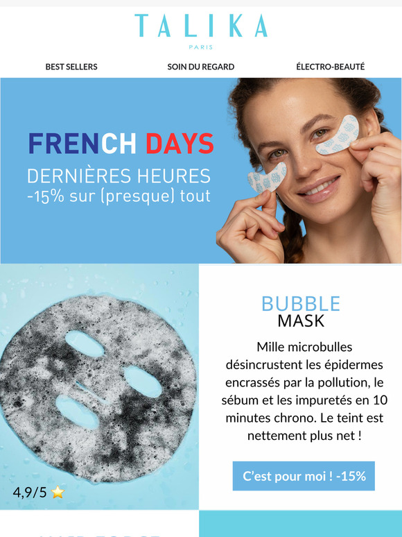 FRENCH DAYS : Plus que quelques heures 🇫🇷