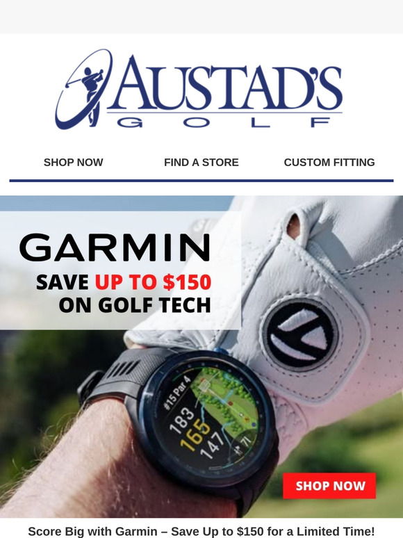 ⛳Swing Smarter – Save Up to $150 on Garmin Golf Gear!