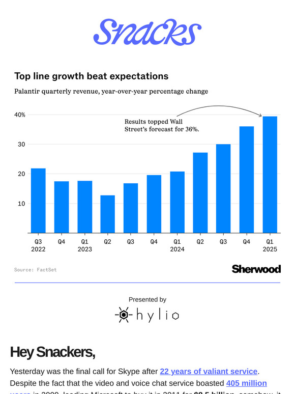 Palantir’s swords