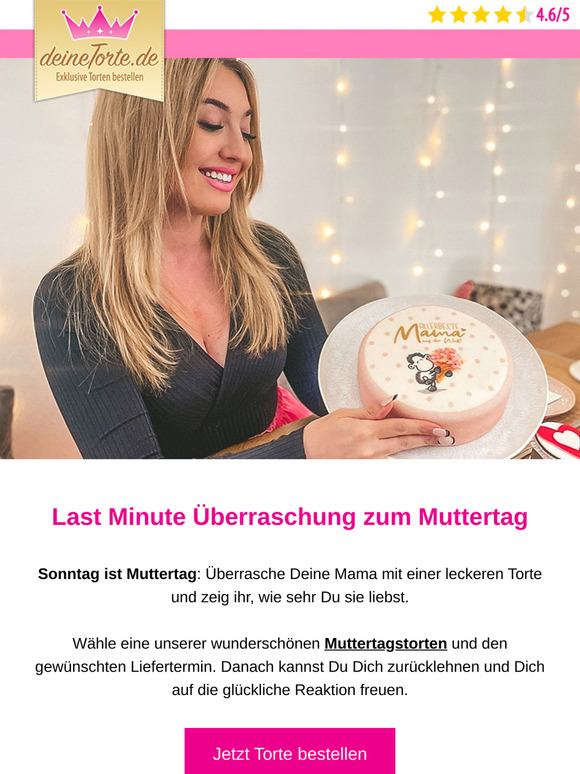 🍰 Muttertagstorte: einfach liefern lassen