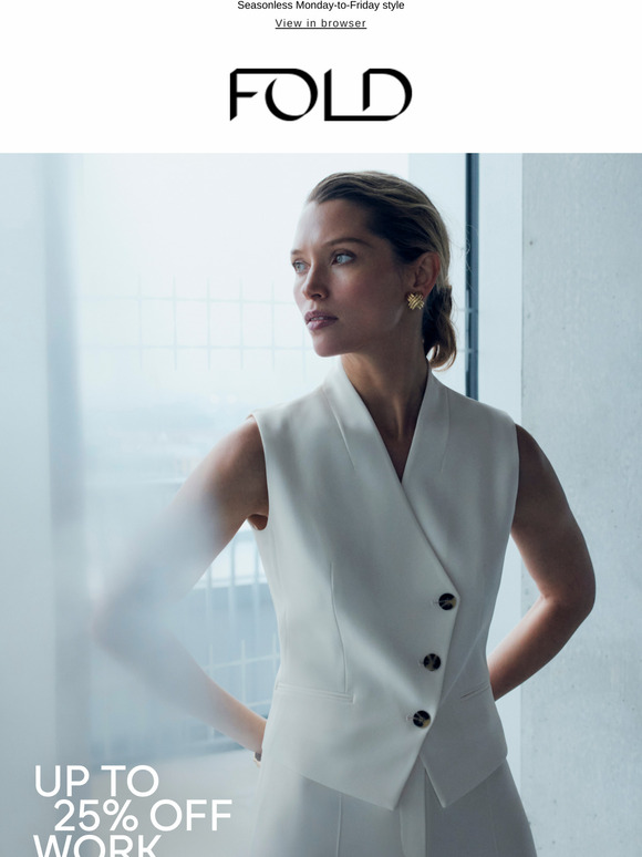 Shop 25% off workwear