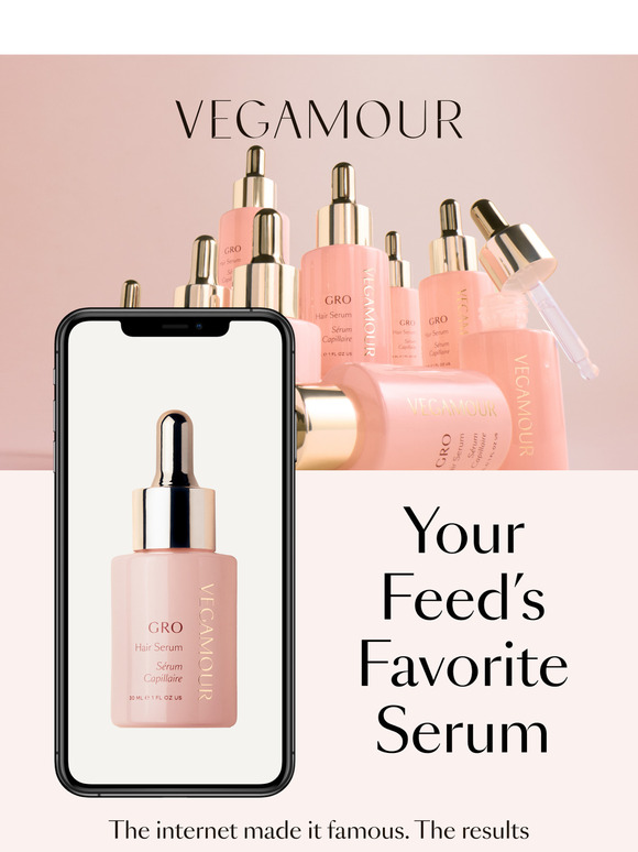 The serum taking over your feed 👀