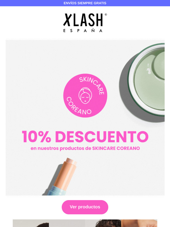 10% DTO en los productos de Skincare Coreano 💫 *Hasta el 11/05/25