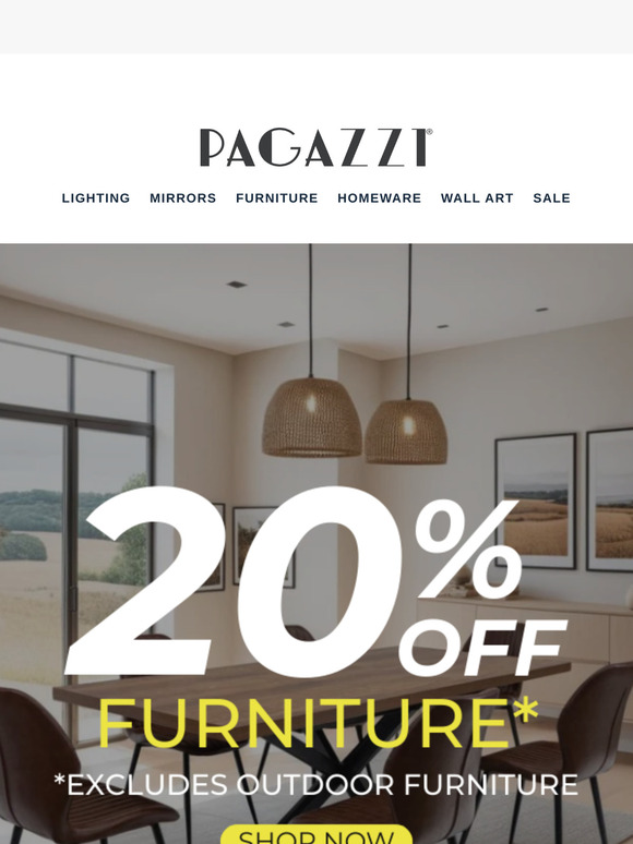 Furniture Deals You Can’t Miss - 20% Off Everything! 😍