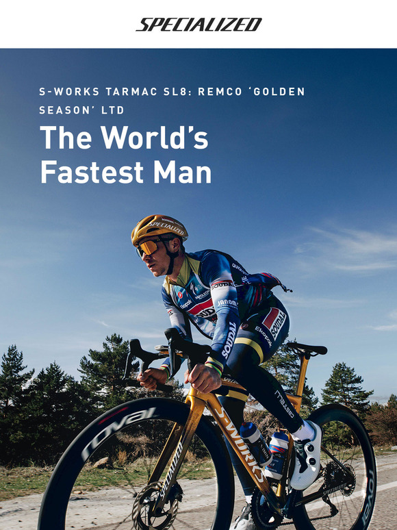 Ride like Remco: The World’s Fastest Man